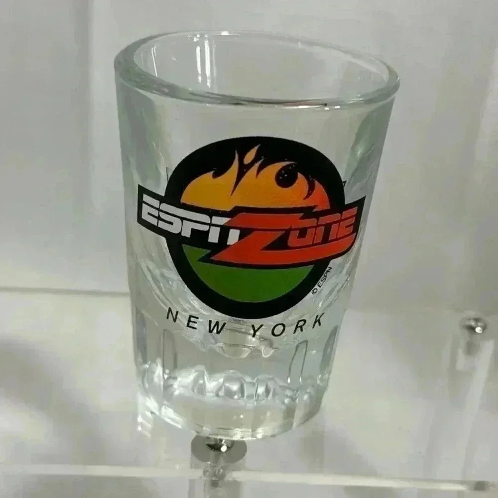 Shot‎ Glass: ESPN Zone New York NEW UNUSED